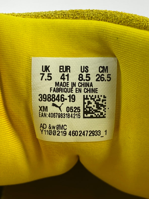 【中古品】【メンズ】 PUMA プーマ SPEED CAT スピード キャット スニーカー 靴 163-260618-jt-11-min サイズ：US 8.5 26.5cm カラー：イエロー 万代Net店