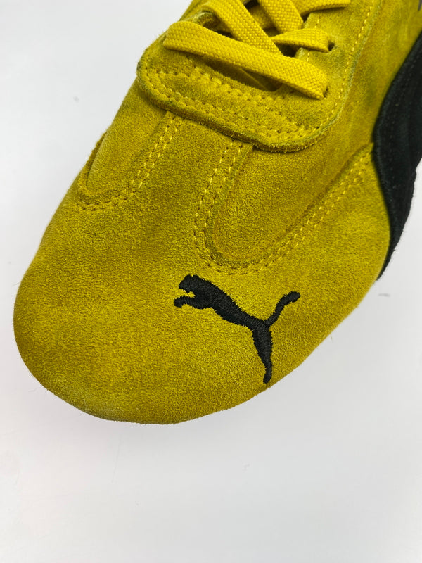 【中古品】【メンズ】 PUMA プーマ SPEED CAT スピード キャット スニーカー 靴 163-260618-jt-11-min サイズ：US 8.5 26.5cm カラー：イエロー 万代Net店