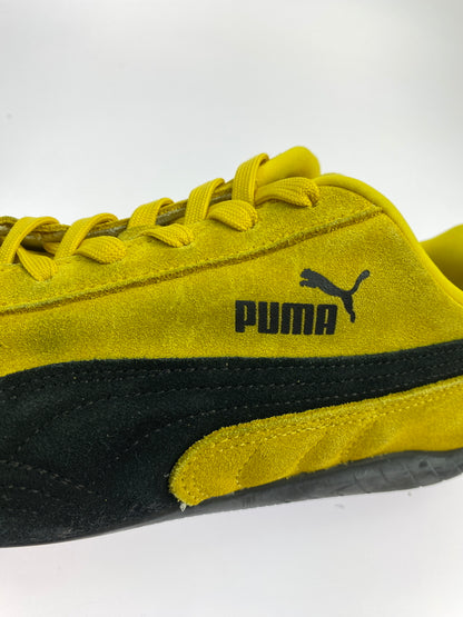 【中古品】【メンズ】 PUMA プーマ SPEED CAT スピード キャット スニーカー 靴 163-260618-jt-11-min サイズ：US 8.5 26.5cm カラー：イエロー 万代Net店