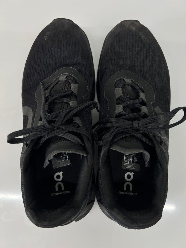 【ジャンク品】【メンズ】 on オン CLOUDMONSTER クラウドモンスター スニーカー 靴 ランニングシューズ 178-260706-kk-03-hon カラー：ブラック 万代Net店