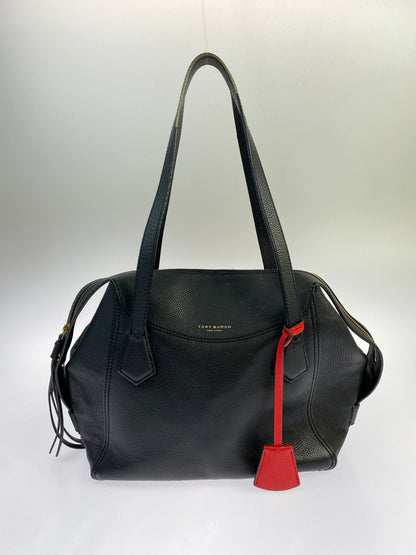 【中古品】【レディース】 TORY BURCH トリーバーチ ペリーサッチェル バッグ カバン 鞄 180-260805-zi-31-min カラー：ブラック 万代Net店