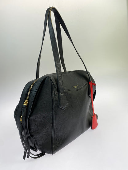 【中古品】【レディース】 TORY BURCH トリーバーチ ペリーサッチェル バッグ カバン 鞄 180-260805-zi-31-min カラー：ブラック 万代Net店