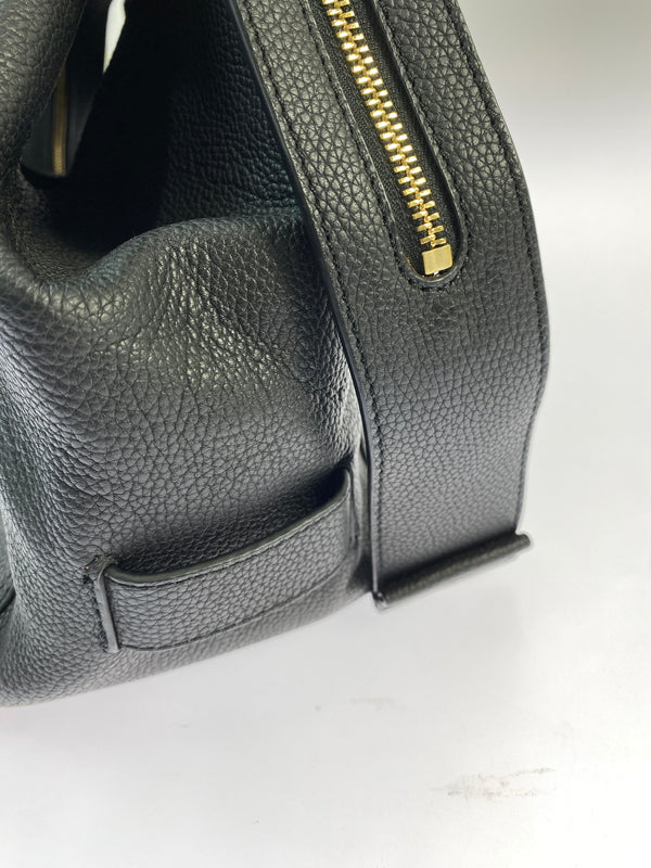 【中古品】【レディース】 TORY BURCH トリーバーチ ペリーサッチェル バッグ カバン 鞄 180-260805-zi-31-min カラー：ブラック 万代Net店