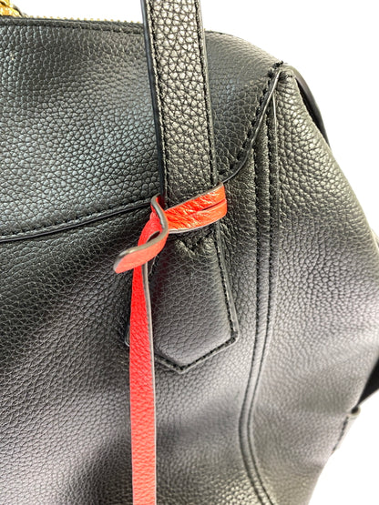 【中古品】【レディース】 TORY BURCH トリーバーチ ペリーサッチェル バッグ カバン 鞄 180-260805-zi-31-min カラー：ブラック 万代Net店