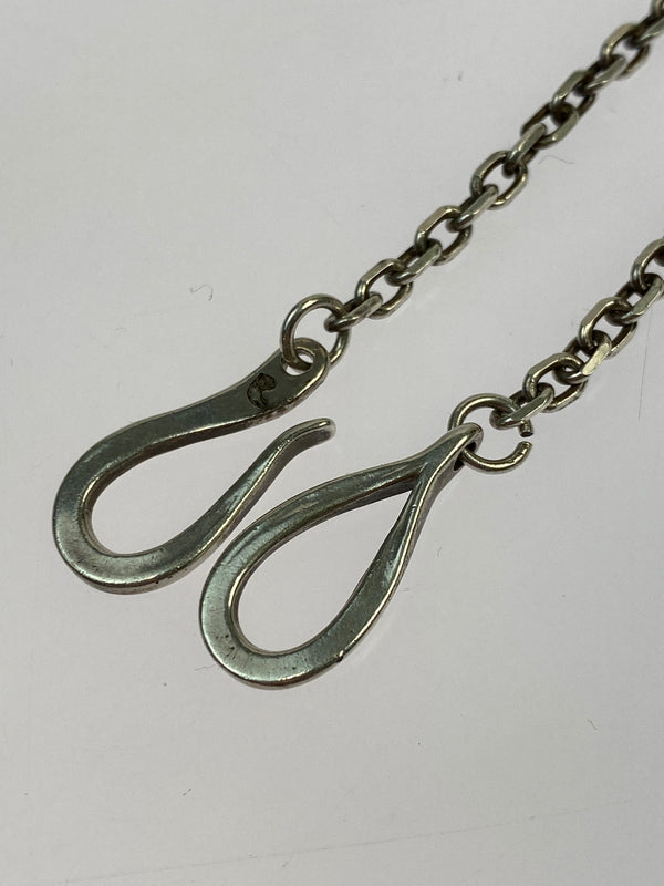 【中古品】【メンズ/レディース】 LARRY SMITH ラリースミス KAZEKIRI FEATHER NECKLACE カゼキリフェザー ネックレス 192-260618-KS-10-min カラー：シルバー 万代Net店