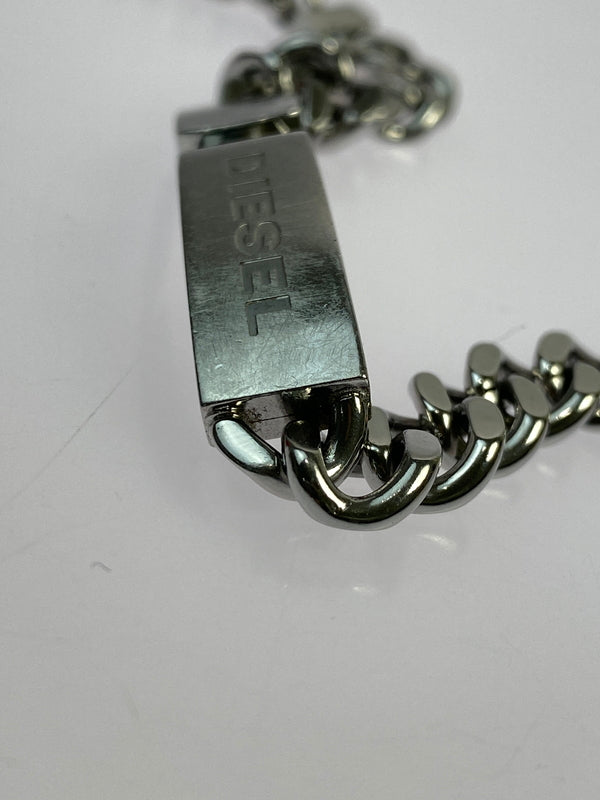【中古品】【メンズ/レディース】 DIESEL ディーゼル ブレスレット アクセサリー 193-260618-KS-13-min カラー：シルバー 万代Net店