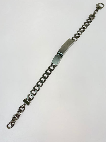 【中古品】【メンズ/レディース】 DIESEL ディーゼル ブレスレット アクセサリー 193-260618-KS-13-min カラー：シルバー 万代Net店