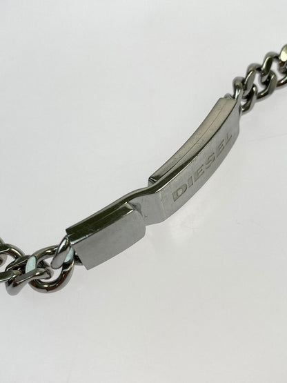 【中古品】【メンズ/レディース】 DIESEL ディーゼル ブレスレット アクセサリー 193-260618-KS-13-min カラー：シルバー 万代Net店