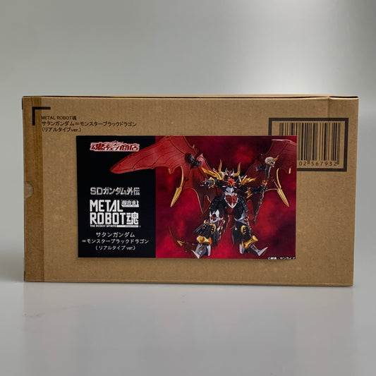 【中古品】 METAL ROBOT魂　SDガンダム外伝　SIDE MS サタンガンダム=モンスターブラックドラゴン(リアルタイプver.) バンダイ 魂ウェブ商店 フィギュア 056-260626-em-06-min 万代Net店