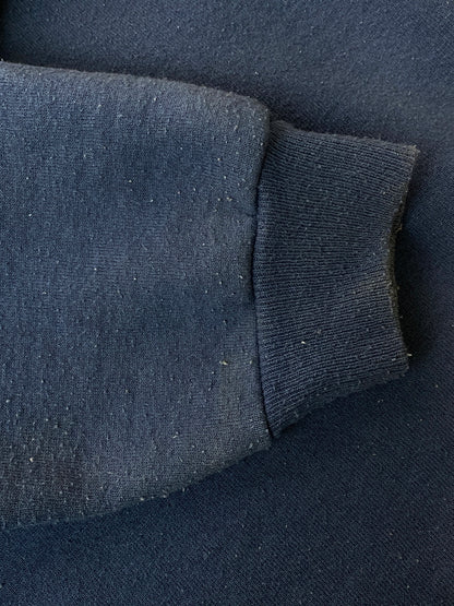 【現状渡し品】【メンズ】 HANES ヘインズ 90's L/S SWEAT SHIRT 90年代 ロングスリーブ スウェットシャツ トレーナー トップス 146-260715-yn-08-min サイズ：XL カラー：ネイビー 万代Net店