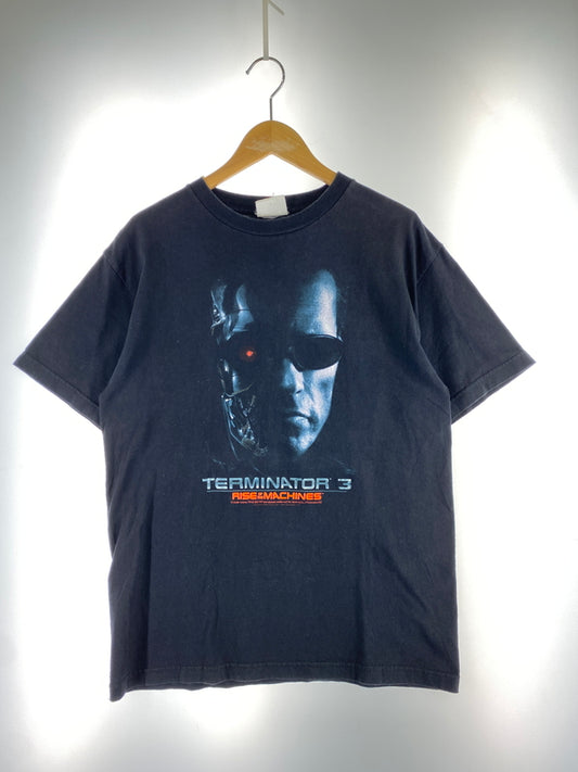 【中古品】【メンズ】 TERMINATOR3 ターミネーター3 00S MOVIE TEE ムービーTシャツ トップス 146-260619-jt-14-min サイズ：サイズ不明 下記参照 カラー：ブラック 万代Net店