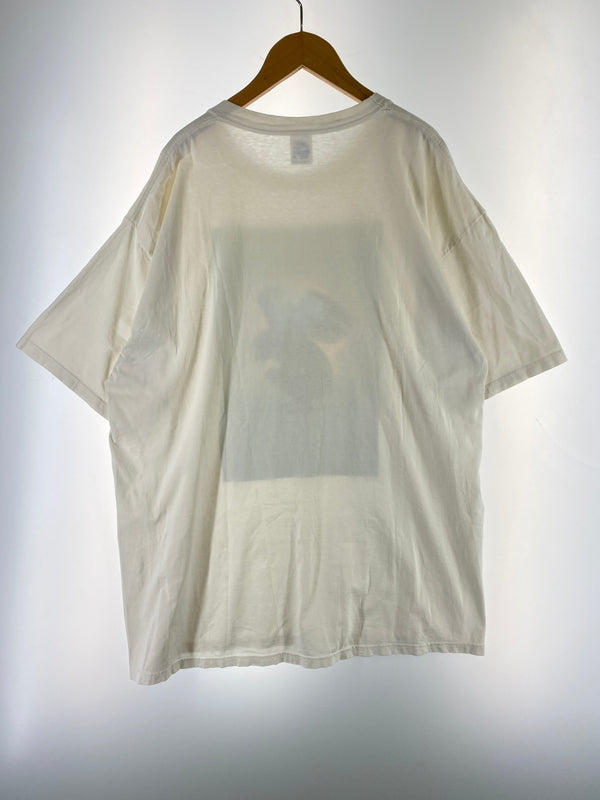 【中古品】【メンズ】 ANGELS IN AMERICA エンジェルス イン アメリカ 90S 戯曲 PRINT TEE Tシャツ トップス 146-260619-jt-08-min サイズ：XL カラー：ホワイト 万代Net店