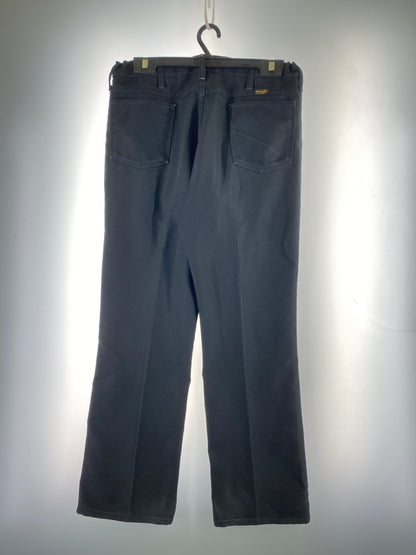 【中古品】【メンズ】 WRANGLER ラングラー COTTON PANTS コットンパンツ ボトムス 157-260728-hu-01-min カラー：ブラック 万代Net店