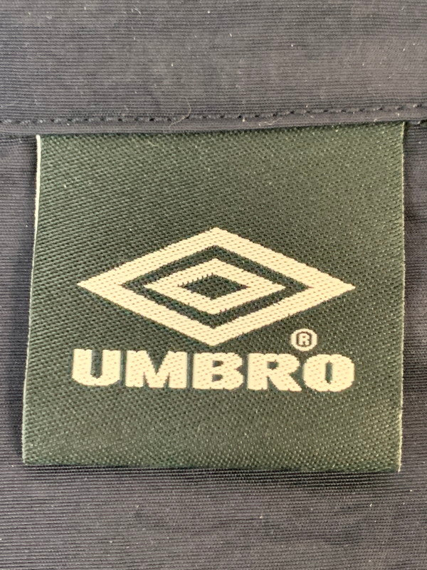 【中古品】【メンズ】 9090 ナインティナインティ × UMBRO NYLON TRACK JACKET アンブロ ナイロントラックジャケット ライトアウター 142-260623-yn-35-min サイズ：L カラー：ネイビー 万代Net店