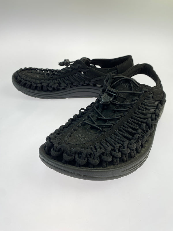 【中古品】【メンズ】 KEEN キーン UNEEK ユニーク サンダル スニーカー 靴 165-260619-yn-04-min サイズ：26.5cm カラー：ブラック 万代Net店