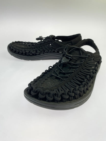 【中古品】【メンズ】 KEEN キーン UNEEK ユニーク サンダル スニーカー 靴 165-260619-yn-04-min サイズ：26.5cm カラー：ブラック 万代Net店