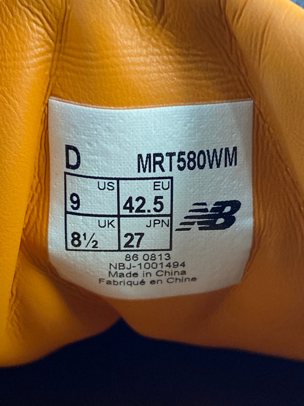 【中古品】【メンズ】 NEW BALANCE ニューバランス × WHIZ LIMITED × MITA SNEAKERS MRT580WM ウィズリミテッド ミタスニーカーズ スニーカー 靴 163-260619-yn-01-min サイズ：27.0cm カラー：ブラック 万代Net店