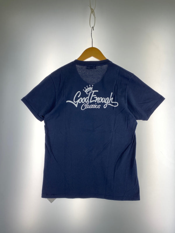 【中古品】【メンズ】 GOODENOUGH グッドイナフ CLASSICS LOGO TEE クラシックロゴ Tシャツ 半袖Tシャツ トップス 142-260619-yn-17-min サイズ：M カラー：ネイビー 万代Net店
