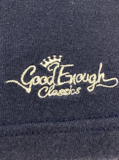 【中古品】【メンズ】 GOODENOUGH グッドイナフ CLASSICS LOGO TEE クラシックロゴ Tシャツ 半袖Tシャツ トップス 142-260619-yn-17-min サイズ：M カラー：ネイビー 万代Net店