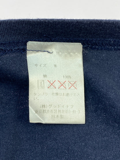 【中古品】【メンズ】 GOODENOUGH グッドイナフ CLASSICS LOGO TEE クラシックロゴ Tシャツ 半袖Tシャツ トップス 142-260619-yn-17-min サイズ：M カラー：ネイビー 万代Net店