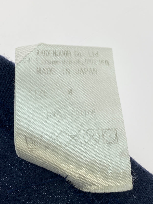 【中古品】【メンズ】 GOODENOUGH グッドイナフ CLASSICS LOGO TEE クラシックロゴ Tシャツ 半袖Tシャツ トップス 142-260619-yn-17-min サイズ：M カラー：ネイビー 万代Net店