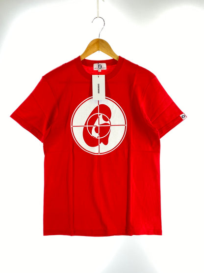 【中古美品】【メンズ】 GOODENOUGH グッドイナフ TARGET SCOPE TEE GE-127016 ショートスリーブTシャツ 半袖Tシャツ トップス 142-260619-yn-15-min サイズ：2 カラー：レッド 万代Net店