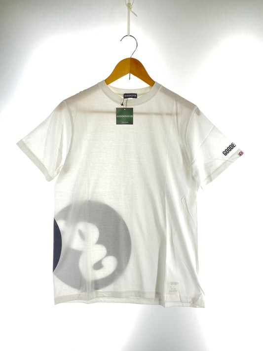 【中古品】【メンズ】 GOODENOUGH グッドイナフ G LOGO PRINT TEE GE-117016 Gロゴ プリントTシャツ 半袖Tシャツ トップス 142-260619-yn-20-min サイズ：2 カラー：ホワイト 万代Net店