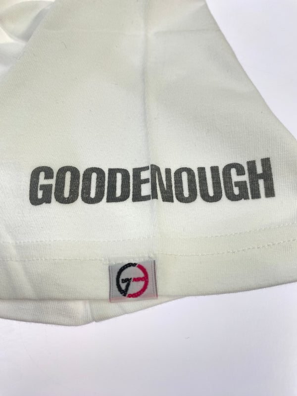 【中古品】【メンズ】 GOODENOUGH グッドイナフ G LOGO PRINT TEE GE-117016 Gロゴ プリントTシャツ 半袖Tシャツ トップス 142-260619-yn-20-min サイズ：2 カラー：ホワイト 万代Net店