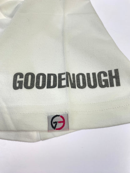 【中古品】【メンズ】 GOODENOUGH グッドイナフ G LOGO PRINT TEE GE-117016 Gロゴ プリントTシャツ 半袖Tシャツ トップス 142-260619-yn-20-min サイズ：2 カラー：ホワイト 万代Net店