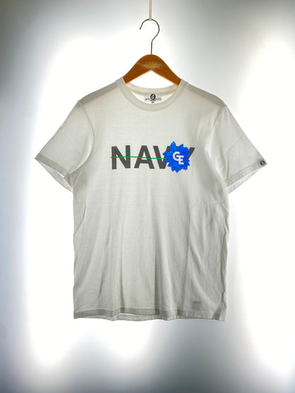 【中古品】【メンズ】 GOODENOUGH グッドイナフ NAVY TEE ショートスリーブTシャツ 半袖Tシャツ トップス 142-260619-yn-12-min サイズ：M カラー：ホワイト 万代Net店