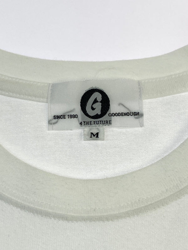 【中古品】【メンズ】 GOODENOUGH グッドイナフ NAVY TEE ショートスリーブTシャツ 半袖Tシャツ トップス 142-260619-yn-12-min サイズ：M カラー：ホワイト 万代Net店