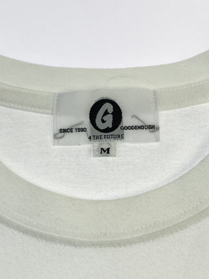 【中古品】【メンズ】 GOODENOUGH グッドイナフ NAVY TEE ショートスリーブTシャツ 半袖Tシャツ トップス 142-260619-yn-12-min サイズ：M カラー：ホワイト 万代Net店