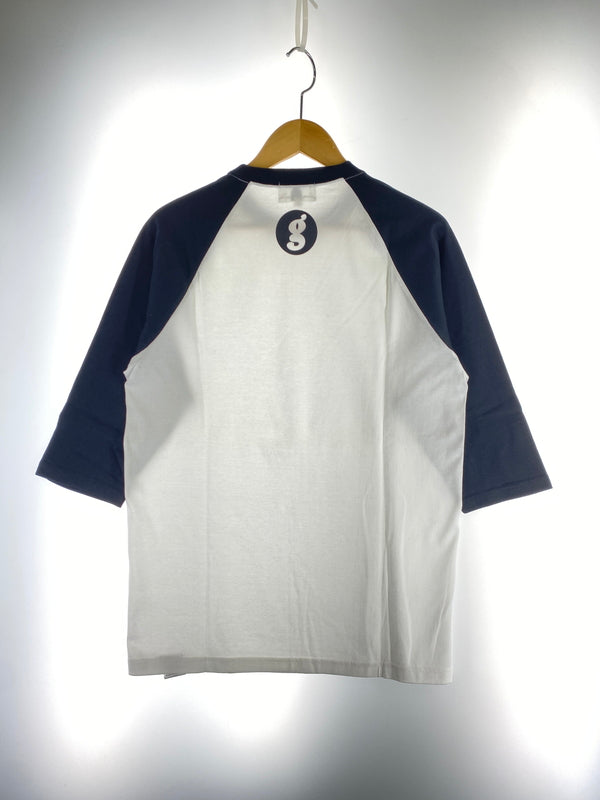 【中古品】【メンズ】 GOODENOUGH グッドイナフ G LOGO RAGLAN TEE Gロゴ ラグランTシャツ トップス 142-260619-yn-13-min サイズ：2 カラー：ブラック/ホワイト 万代Net店