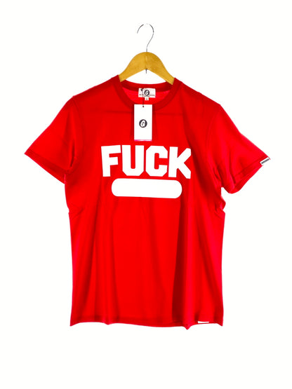 【中古美品】【メンズ】 GOODENOUGH グッドイナフ FUCK TEE GE-157008 ショートスリーブTシャツ 半袖Tシャツ トップス 142-260619-yn-18-min サイズ：S カラー：レッド 万代Net店