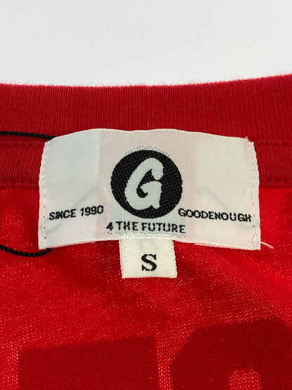 【中古美品】【メンズ】 GOODENOUGH グッドイナフ FUCK TEE GE-157008 ショートスリーブTシャツ 半袖Tシャツ トップス 142-260619-yn-18-min サイズ：S カラー：レッド 万代Net店
