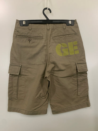 【中古品】【メンズ】 GOODENOUGH グッドイナフ 90'S CARGO SHORTS 90年代 カーゴ パンツ ボトムス 153-260619-jt-21-min サイズ：S カラー：オリーブ 万代Net店