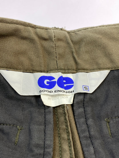 【中古品】【メンズ】 GOODENOUGH グッドイナフ 90'S CARGO SHORTS 90年代 カーゴ パンツ ボトムス 153-260619-jt-21-min サイズ：S カラー：オリーブ 万代Net店