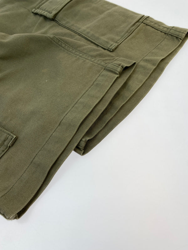【中古品】【メンズ】 GOODENOUGH グッドイナフ 90'S CARGO SHORTS 90年代 カーゴ パンツ ボトムス 153-260619-jt-21-min サイズ：S カラー：オリーブ 万代Net店