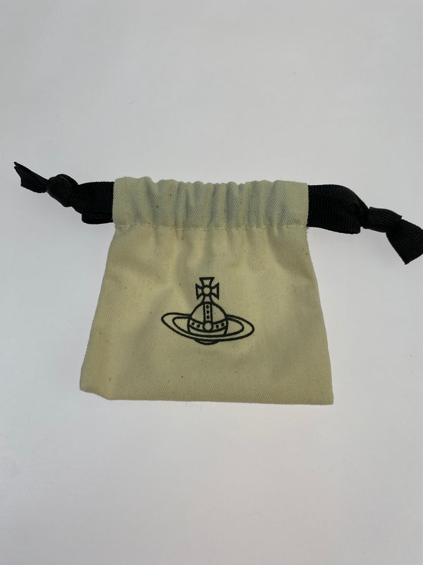 【中古品】【レディース】 VIVIENNE WESTWOOD ヴィヴィアンウエストウッド YELLOW ORB NECKLACE イエローオーブネックレス アクセサリー 192-260619-yn-06-min カラー：シルバー 万代Net店