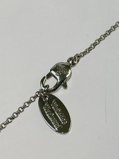【中古品】【レディース】 VIVIENNE WESTWOOD ヴィヴィアンウエストウッド YELLOW ORB NECKLACE イエローオーブネックレス アクセサリー 192-260619-yn-06-min カラー：シルバー 万代Net店