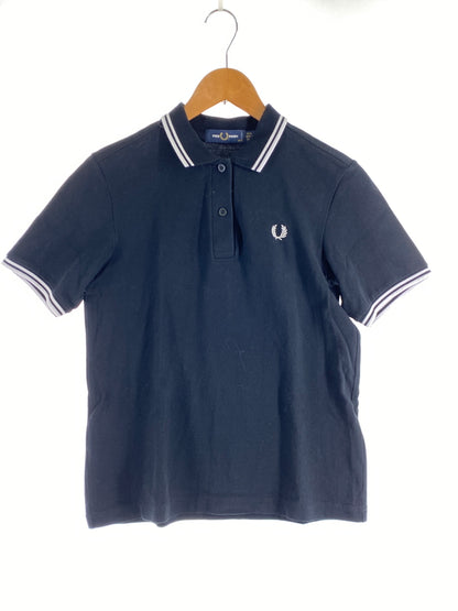 【中古品】【メンズ】 FRED PERRY フレッドペリー POLO SHIRT G3600 ポロシャツ 半袖 トップス 140-260619-yn-08-min サイズ：UK8 カラー：ブラック 万代Net店