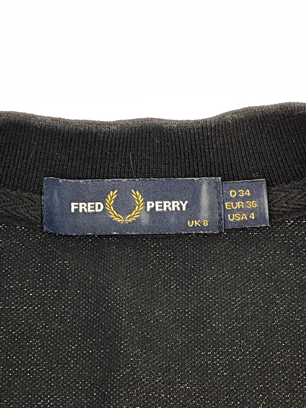 【中古品】【メンズ】 FRED PERRY フレッドペリー POLO SHIRT G3600 ポロシャツ 半袖 トップス 140-260619-yn-08-min サイズ：UK8 カラー：ブラック 万代Net店