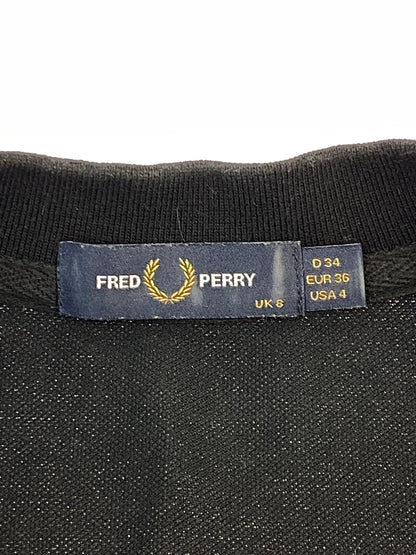 【中古品】【メンズ】 FRED PERRY フレッドペリー POLO SHIRT G3600 ポロシャツ 半袖 トップス 140-260619-yn-08-min サイズ：UK8 カラー：ブラック 万代Net店
