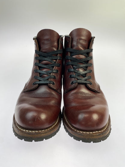【中古品】【メンズ】 RED WING レッドウィング 07年製 BECKMAN レースアップブーツ 9011 メンズ 靴 シューズ 164-260621-em-09-min サイズ：UK7 1/2 カラー：ラディッシュ ブラウン 万代Net店