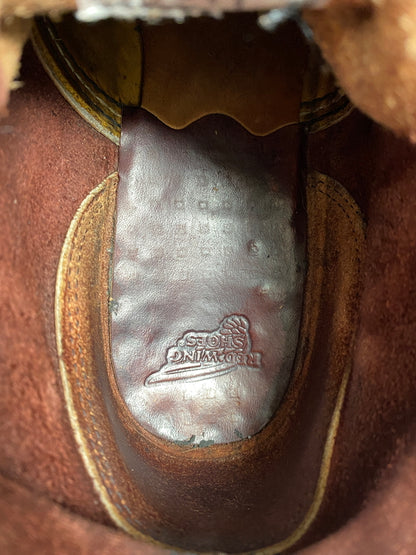 【中古品】【メンズ】 RED WING レッドウィング 07年製 BECKMAN レースアップブーツ 9011 メンズ 靴 シューズ 164-260621-em-09-min サイズ：UK7 1/2 カラー：ラディッシュ ブラウン 万代Net店