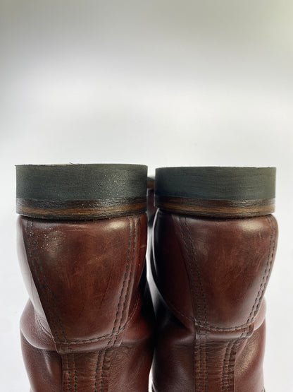 【中古品】【メンズ】 RED WING レッドウィング 07年製 BECKMAN レースアップブーツ 9011 メンズ 靴 シューズ 164-260621-em-09-min サイズ：UK7 1/2 カラー：ラディッシュ ブラウン 万代Net店