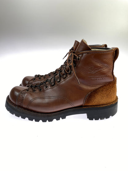 【中古品】【メンズ】 DANNER ダナー WOODSMAN 12050X ウッズマン レースアップブーツ 靴 164-260619-yn-03-min サイズ：US8 カラー：ブラウン 万代Net店