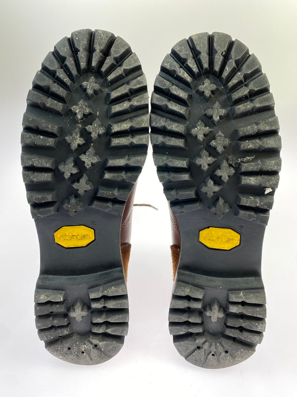 【中古品】【メンズ】 DANNER ダナー WOODSMAN 12050X ウッズマン レースアップブーツ 靴 164-260619-yn-03-min サイズ：US8 カラー：ブラウン 万代Net店
