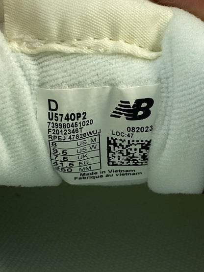 【中古品】【メンズ】 NEW BALANCE ニューバランス SNEAKERS U574OP2 スニーカー 靴 163-260619-yn-02-min サイズ：US8 カラー：オフホワイト 万代Net店