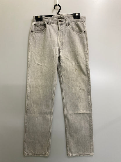 【中古品】【メンズ】 LEVI'S リーバイス 501 DENIM PANTS 501-0636 先染め デニムパンツ ボトムス 157-260623-yn-23-min サイズ：W34 L32 カラー：グレー 万代Net店